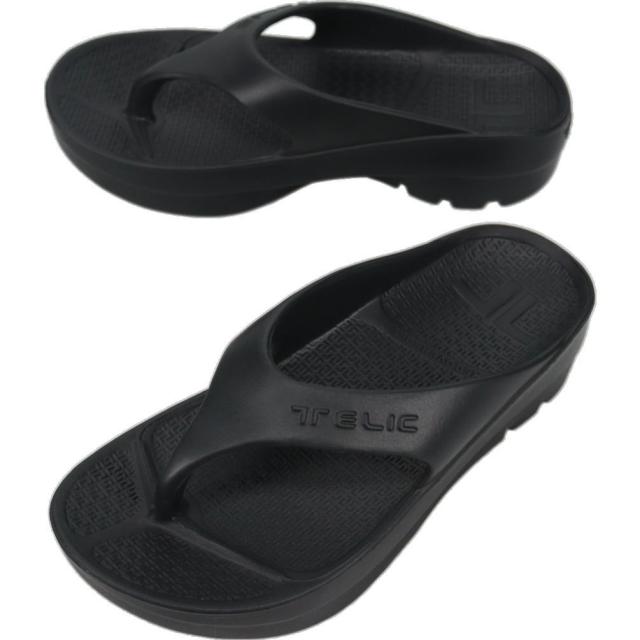 TELIC サンダル W-フリップフロップ W-FLIPFLOP ブラック BLACK 9589