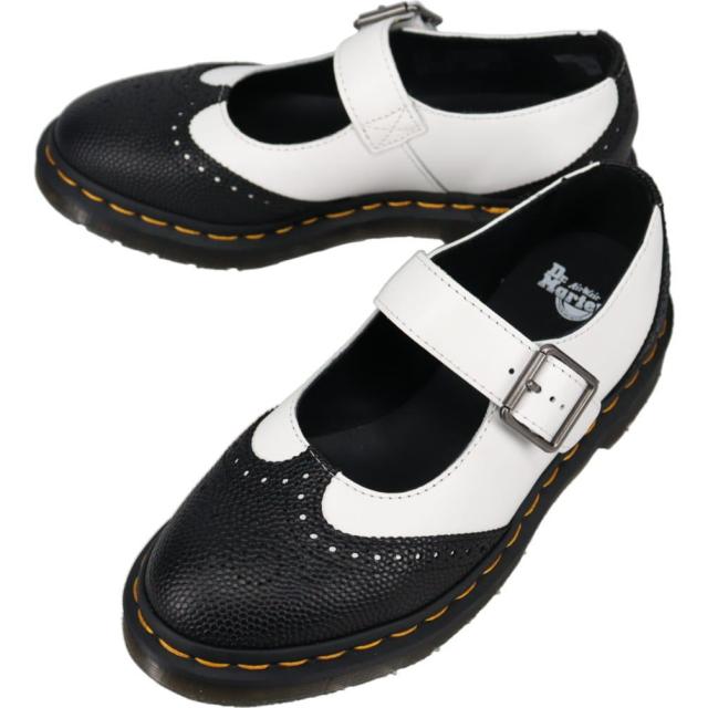 ドクターマーチン Dr.Martens メリージェーン BW MARY JANE BW ブラック/ホワイト 42345001