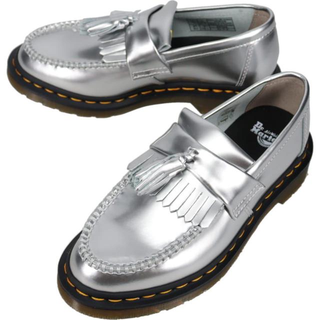 ドクターマーチン Dr.Martens エイドリアン ADRIAN シルバー 42978020