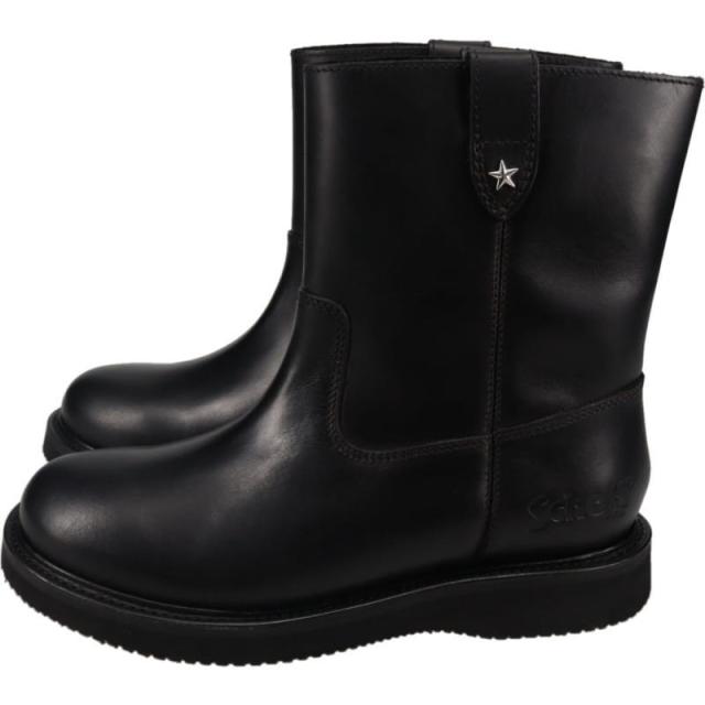 ショット Schott ウエリントンブーツ ワンスターコレクション One Star collection チャレンジャーブーツ Challenger Boots ブラック Black S25601 010_3