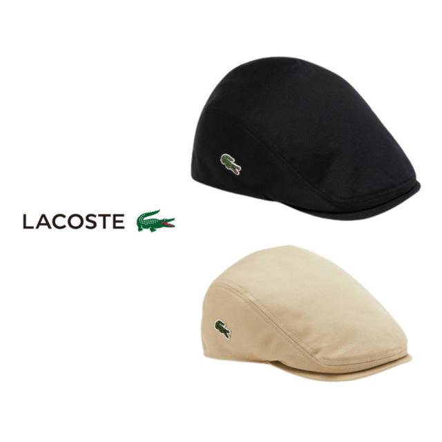 ラコステ LACOSTE 帽子 ベーシックコットンハンチング RK066J-99 006(キャメル) 011(ブラック)