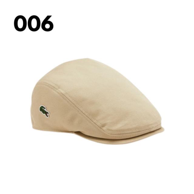 ラコステ LACOSTE 帽子 ベーシックコットンハンチング RK066J-99 006(キャメル) 011(ブラック)_1