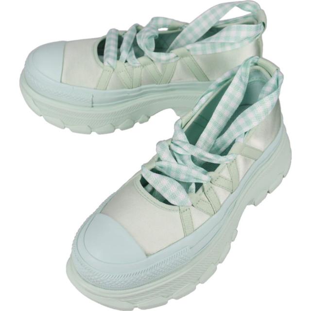 コンバース CONVERSE スニーカー オールスター トレックウエーブ BL OX ALL STAR TREKWAVE BL OX ミルキーミント MLK.MIN 1SF080 31317990