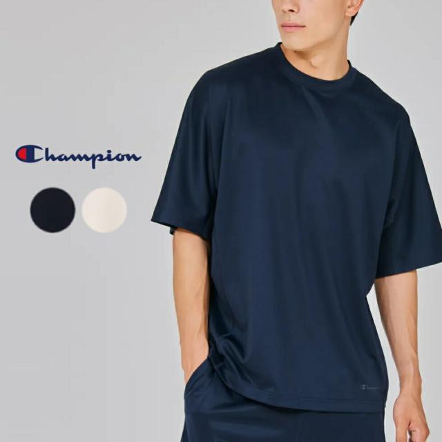 チャンピオン Champion リカバリーウェア ショートスリーブTシャツ RECOVERY WEAR SHORT SLEEVE TEE ブラック サンドベージュ C3-CS390