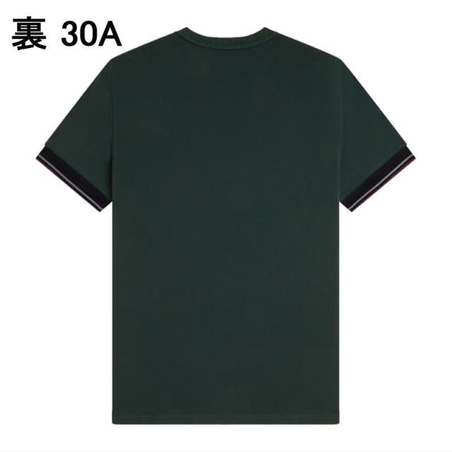 フレッドペリー FRED PERRY ツインティップ カフ Tシャツ Twin Tipped Cuff T-Shirt M2396  102 30A 560 597 90A_4