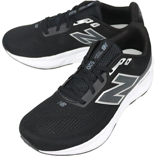 ニューバランス New balance メンズ フレッシュフォーム 520 Fresh Foam 520 v9 ブラック/ホワイト M520 LK9 4E 6,861円