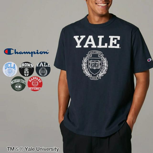 チャンピオン Champion ティーテンイレブン ショートスリーブTシャツ C5-D306 010(ホワイト) 090(ブラック) 370(ネイビー) 560(モスグリーン) 960(カーディナル)