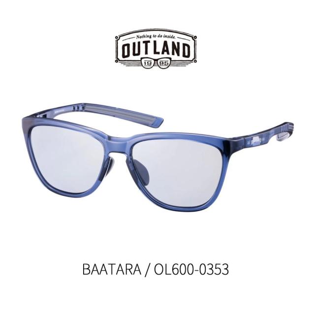 アウトランド OUT LAND サングラス バータラ BAATARA OL600-0353 クリアスモーク 9,636円