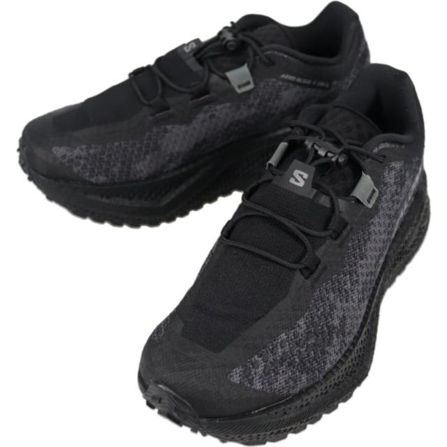 サロモン salomon ランニングシューズ ウィメンズ エアロ グライド 4 グラベル AERO GLIDE 4 GRVL ブラック/アスファルト/ブラック 491751
