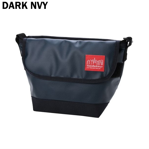 定番 マンハッタンポーテージ Manhattan Portage バッグ メッセンジャー バッグ (XXS) マット ビニール 1603-MVL  ブラック (BLK) ダーク｜au PAY マーケット