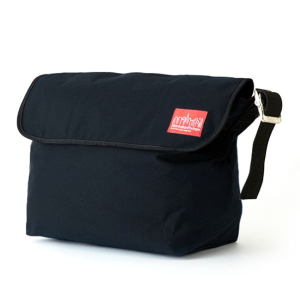 定番 マンハッタンポーテージ Manhattan Portage バッグ ビンテージ メッセンジャー バッグ (LG) VINTAGE MESSENGER BAG (LG) ブラック 1607V BLK