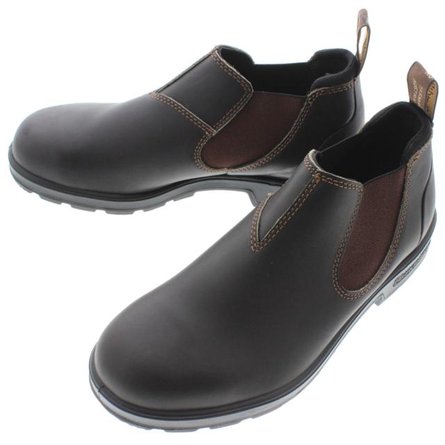 交換送料片道無料 ブランドストーン サイドゴアブーツ 2038 スリップ オン シューズ ブラウン 定番