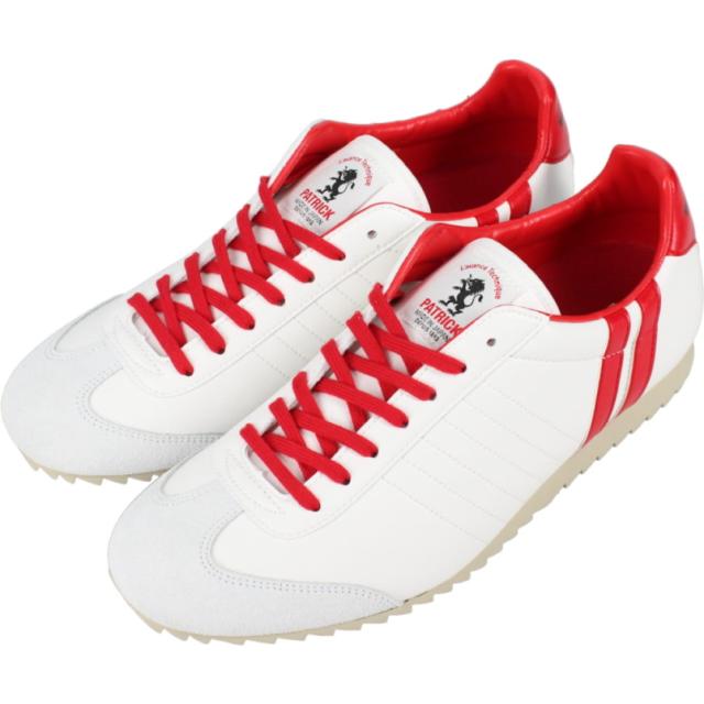 交換返品送料無料 パトリック スニーカー ラーデ RHADE ホワイト/レッド WH/RD 504150