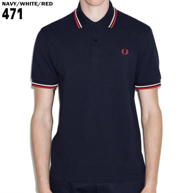 交換送料片道無料 フレッドペリー ポロシャツ ザ オリジナル ツイン