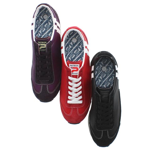 交換返品送料無料 パトリック スニーカー マイアミ・リップ BLK(502371) RED(502377) PPL(502379) 交換返品送料無料 パトリック スニーカー マイアミ・リップ BLK(502371