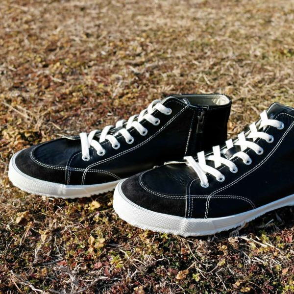 交換返品送料無料 スピングル SPINGLE スニーカー SP-356 ブラック 5