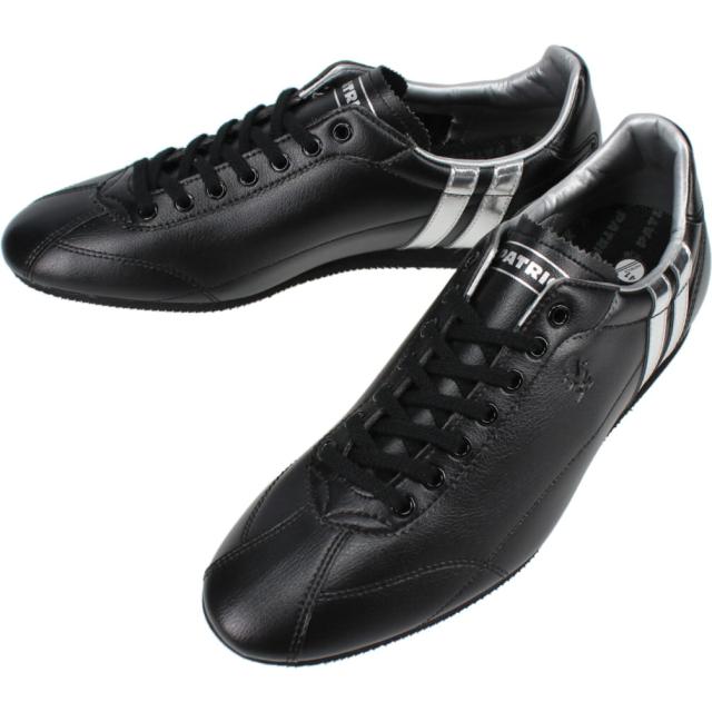 交換返品送料無料 パトリック スニーカー ダチア DATIA ブラック/シルバー BK/SV 292151