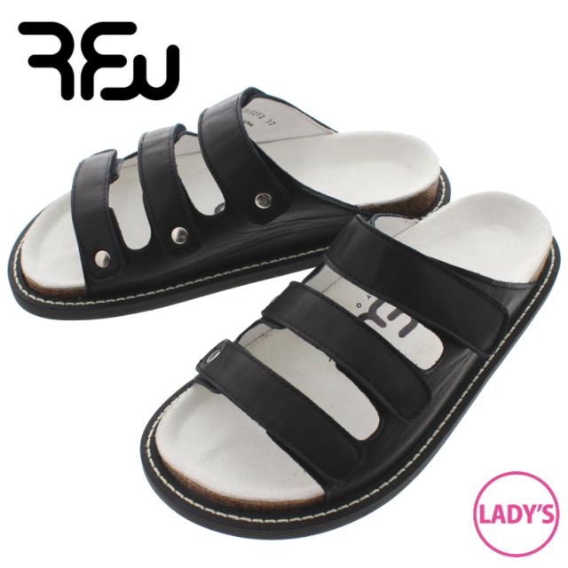 交換送料片道無料 RFW ウィメンズ サンダル パフィン 3 PUFFIN 3 F-1915212 ブラック