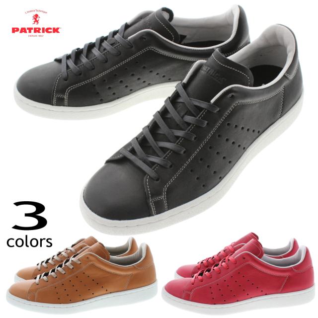 交換返品送料無料 パトリック スニーカー Patrick パンチ ソフト ヌメ Punch S N ブラック Blk タン Tan レッド Red 502の通販はau Pay マーケット すにーかー倉庫