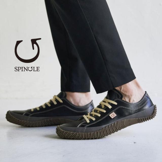 交換返品送料無料 スピングル SPINGLE スニーカー SP-110 ブラック 05 定番