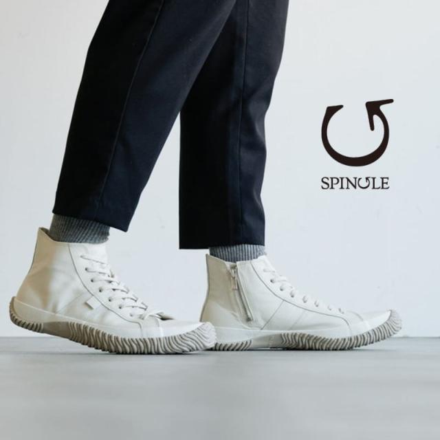 交換返品送料無料 スピングル SPINGLE スニーカー SP-443 アイボリー 3 定番