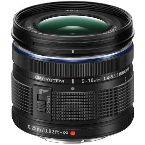 OM SYSTEM M.ZUIKO DIGITAL ED 9-18mm F4.0-5.6 II マイクロフォーサーズ用 広角レンズ - その他交換レンズ