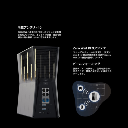 TP-Link(ティーピーリンク) Archer BE805 BE19000 Wi-Fi 7(be) 11520+ 