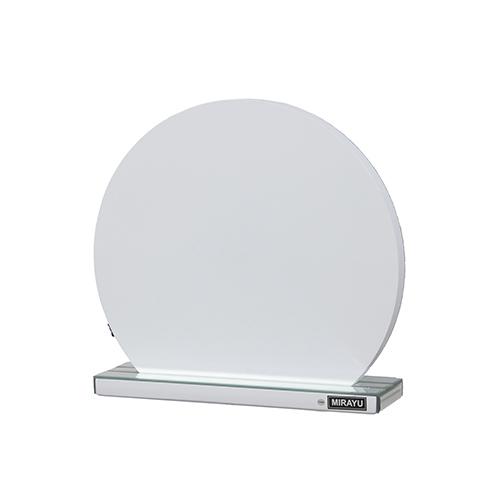 クロシオ 【一部組立】 アーチリング卓上ミラー LED付の通販はau PAY