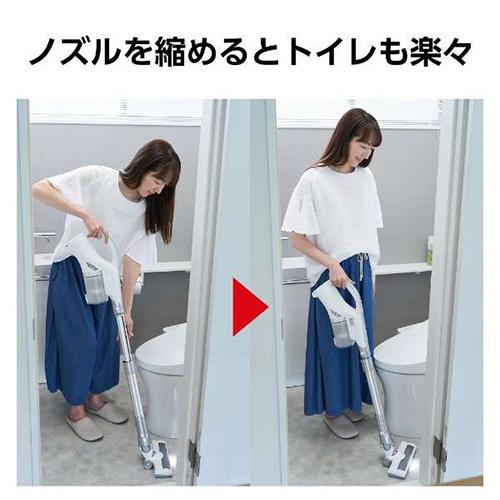 アクア(AQUA) AQC-PX1R-W ホワイト コードレススティック掃除機の通販