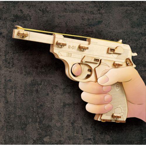 アーテック 木製単発式輪ゴム銃 58194