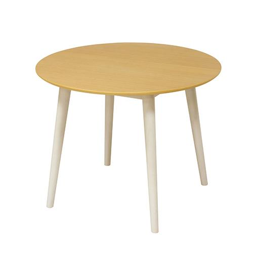 クロシオ 【一部組立】フェブラ ダイニングテーブル90 ナチュラル ナチュラル