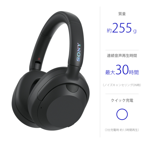 ソニー(SONY) WHU-LT900N B ブラック ULT WEAR ワイヤレスステレオヘッドセット_12