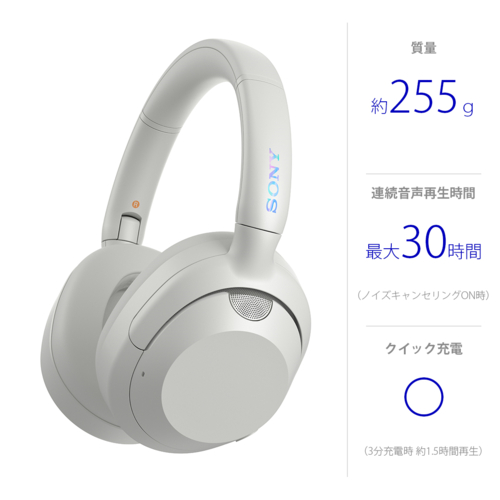 ソニー(SONY) WHU-LT900N W オフホワイト ULT WEAR ワイヤレスステレオヘッドセット_12