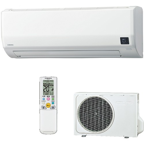 コロナ(CORONA) エアコン 10畳 2.8kw CSH-W2824R-W コロナ ReLaLa 電源100V[配送のみ/設置工事なし]の通販は