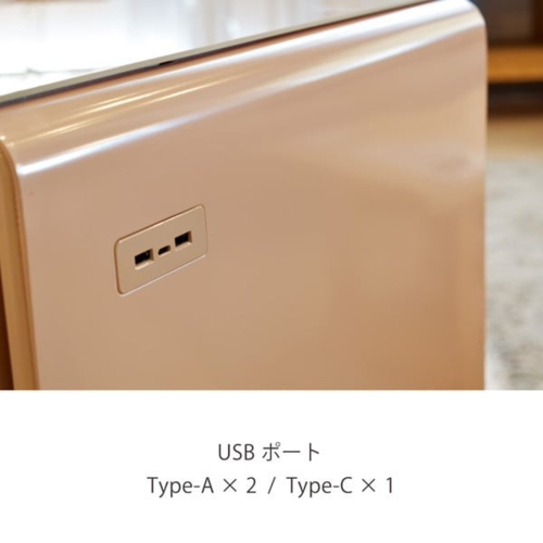 【長期保証付】SAPPHIRE(サファイア) SAPPHIRE by LOOZER SMART TABLE STB30 MINT 冷蔵庫付きスマートテーブル 1ドア 30L_6