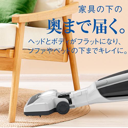 ACホワイト コードレススティック掃除機 ホワイト AQC-ZX1R(W) [サイクロン式