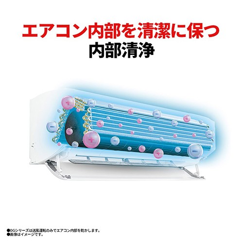 シャープ(SHARP) エアコン 6畳 2.2kw AY-S22DG シャープ DGシリーズ 電源100V[配送のみ/設置工事なし]の通販は