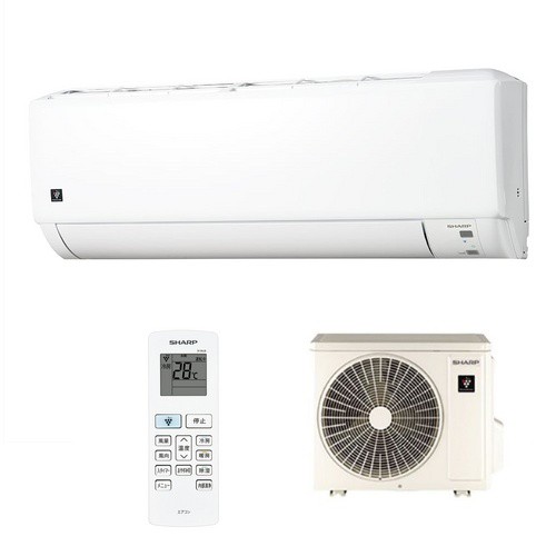 シャープ(SHARP) エアコン 8畳 2.5kw AY-S25DG シャープ DGシリーズ 電源100V[配送のみ/設置工事なし]