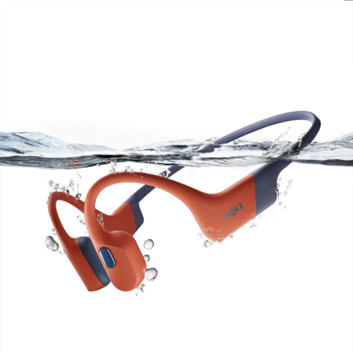 Shokz(AfterShokz)(ショックス(アフターショックス)) OPENSWIM PRO レッド 骨伝導イヤホン Bluetooth 5.4 防水・ MP3 SKZ-EP-000029_1