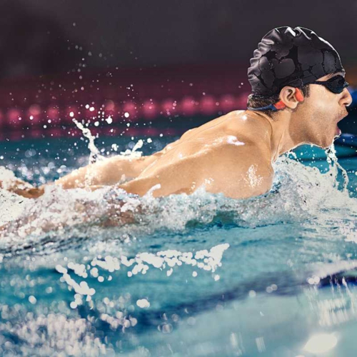 Shokz(AfterShokz)(ショックス(アフターショックス)) OPENSWIM PRO レッド 骨伝導イヤホン Bluetooth 5.4 防水・ MP3 SKZ-EP-000029_15