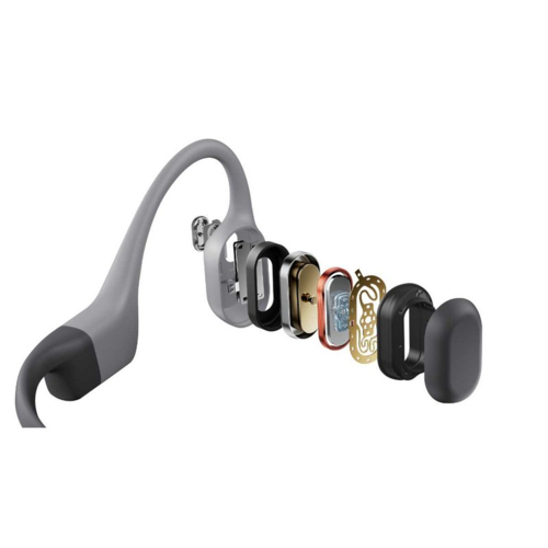 【長期保証付】Shokz(AfterShokz)(ショックス(アフターショックス)) OPENSWIM PRO グレー 骨伝導イヤホン Bluetooth 5.4 防水・ MP3 SKZ-EP-000028_5