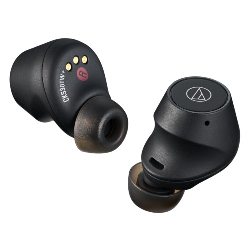 オーディオテクニカ(audio-technica) ATH-CKS30TW+/BK(マットブラック) Bluetooth 完全ワイヤレスイヤホン SOLID BASS