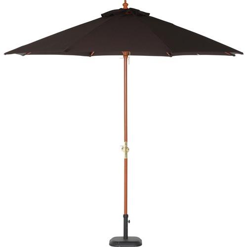 不二貿易 【完成品】木製パラソル ２７０ｃｍ ブラウン ２７０ＢＲ