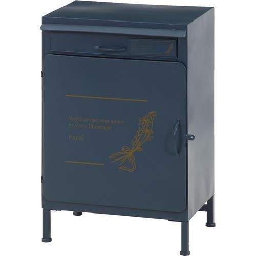 不二貿易 【組立品】宅配ボックス マーガレット ＮＶ ネイビー 11,951円