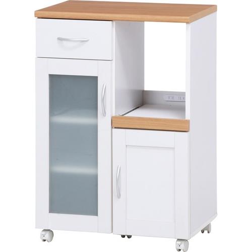 不二貿易 【組立品】キッチンカウンター サージュ ＷＨ×ＮＡ ６０幅（９６８１８）
