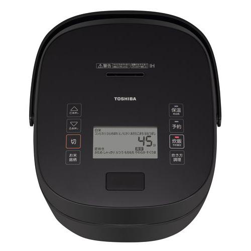 東芝(TOSHIBA) RC-18KGW-K グランブラック 炎匠炊き 真空圧力IH炊飯器 1升