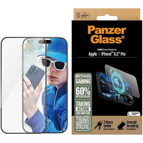 PanzerGlass(パンザグラス) PG2858 iPhone16用 PanzerGlass Gaming Screen Protector Ultra-Wide Fitの通販は 4,628円