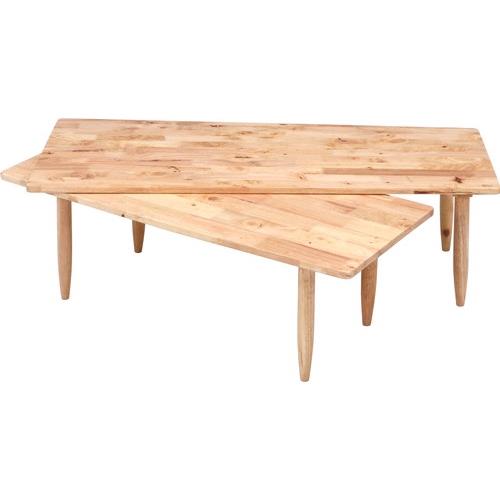 不二貿易 【組立品】 NaturalSignature センターテーブル ツイン
