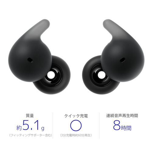 ソニー(SONY) WF-L910-BZ ブラック LinkBuds Open 完全ワイヤレスイヤホン Bluetooth5.3_13