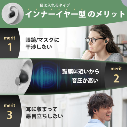 ソニー(SONY) WF-L910-BZ ブラック LinkBuds Open 完全ワイヤレスイヤホン Bluetooth5.3_2